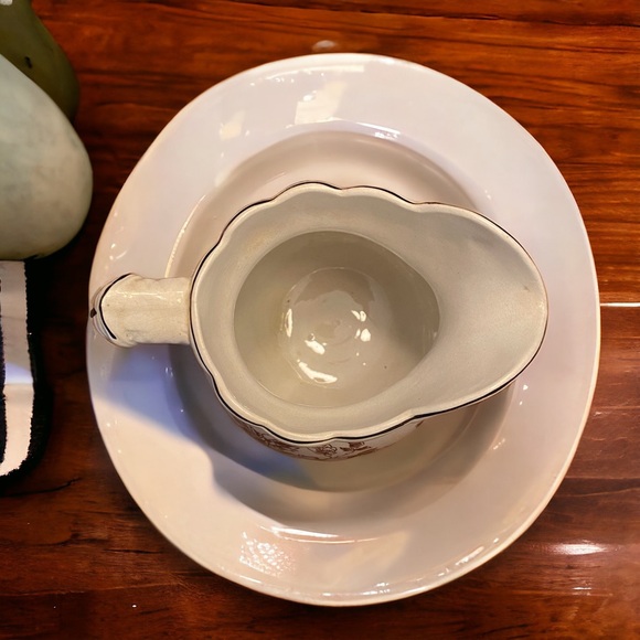 Antique transferware pitcher - Picture 6 of 7